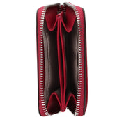 Red Leather Cardholder