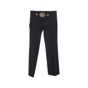 Black Viscose Dress Pants
