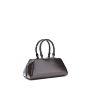 Brown Calf Leather Bos Taurus Handbag