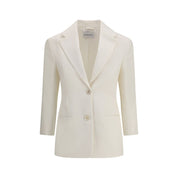 White Wool Blazer