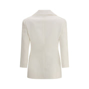 White Wool Blazer
