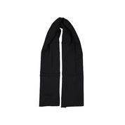 Black Virgin Wool Scarf