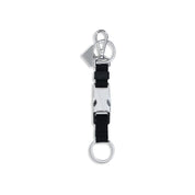 Black Nylon Keychain