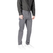 Blue Cotton Skinny Pants