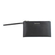 Black Leather Clutch Bag