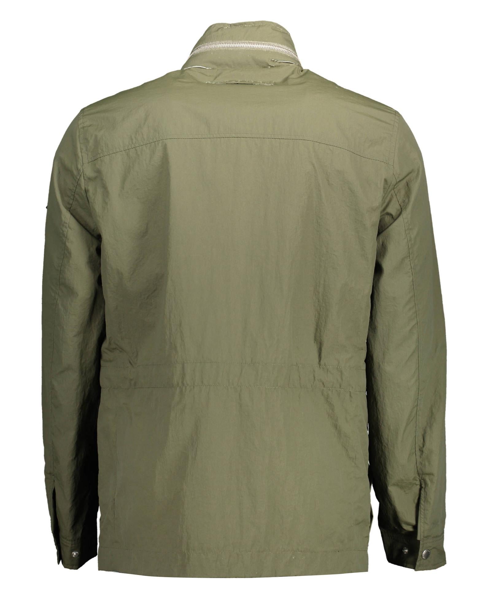 Brown Polyamide Shell Jacket