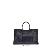 Black Calf Leather Bos Taurus Shoulder Bag