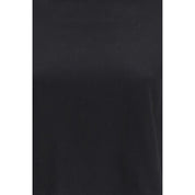 Black Cotton Long Sleeve T-Shirt