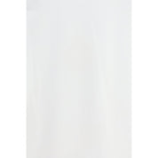 White Cotton Long Sleeve T-Shirt