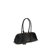 Black Calf Leather Bos Taurus Shoulder Bag