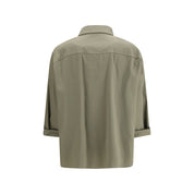 Bicolor Cotton Dress Shirt