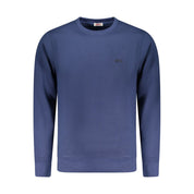 Blue Cotton Men's Sweatshirt