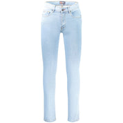 Azzurro Cotton Men Jeans