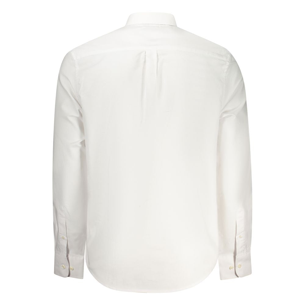 White Cotton Men's Shirt