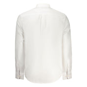 White Cotton Men's Shirt