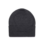 Gray Wool Beanie