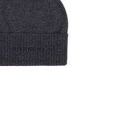 Gray Wool Beanie