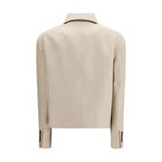 Beige Linen Clothing