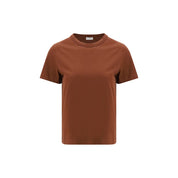 Brown Cotton T-Shirt