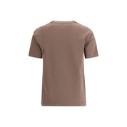 Brown Cotton T-Shirt