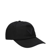 Black Cotton Cap (Baseball Hat)