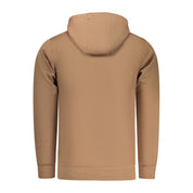 Marrone Cotton Men Sweatshirt