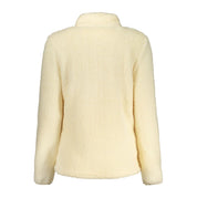 Beige Polyester Women Sweatshirt