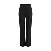 Black Cotton Dress Pants