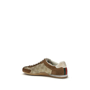Brown Calf Leather Bos Taurus Sneakers