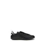 Black Calf Leather Bos Taurus Athletic Sneakers