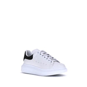White Calf Leather Bos Taurus Platform Sneakers
