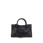 Black Calf Leather Bos Taurus Shoulder Bag