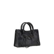 Black Calf Leather Bos Taurus Shoulder Bag