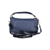 Blu Poliuretano Women Handbag