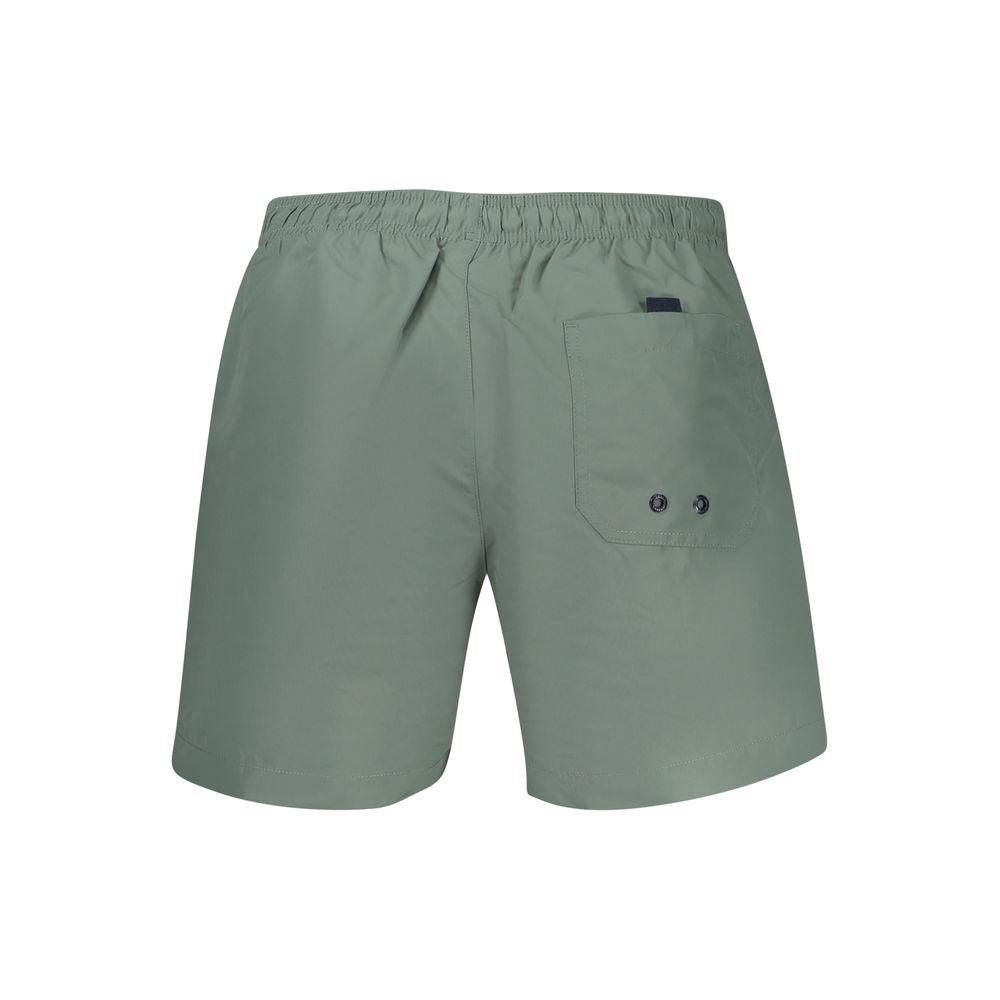Verde Polyester Men's Swim Boxer