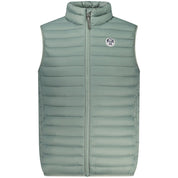 Verde Poliestere Uomo Giubbotto