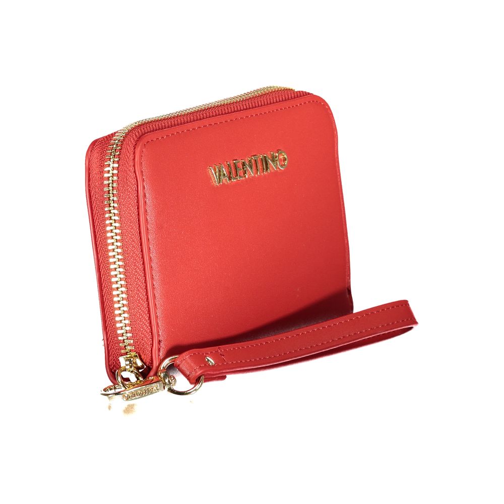 Rosso Poliuretano Women Wallet