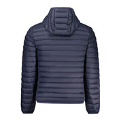 Blu Poliammide Men's Jacket