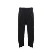 Black Cotton Casual Pants