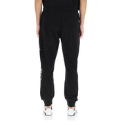 Black Cotton Athletic Pants