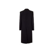 Black Acetate Coat