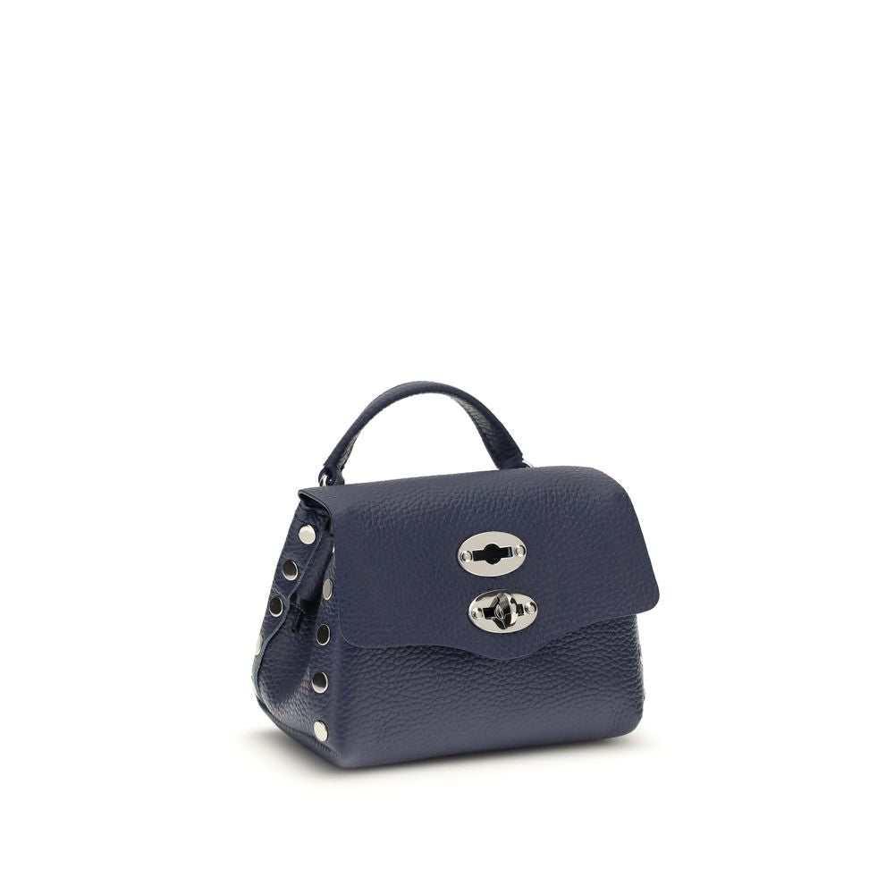 Blue Calf Leather Bos Taurus Shoulder Bag