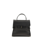 Black Calf Leather Bos Taurus Handbag