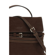 Brown Calf Leather Bos Taurus Handbag