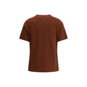 Brown Cotton T-Shirt