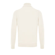 White Wool Turtleneck