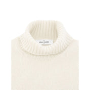 White Wool Turtleneck