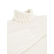 White Wool Turtleneck