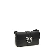 Black Leather Shoulder Bag