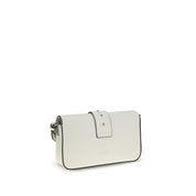 White Calf Leather Bos Taurus Shoulder Bag